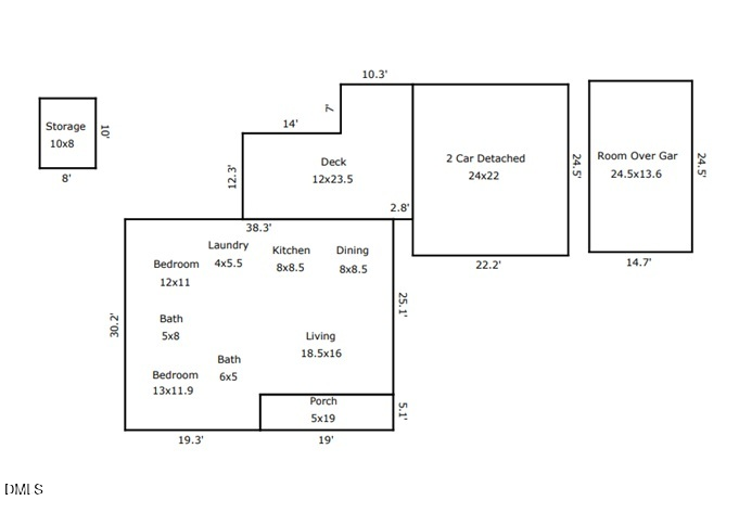 5719 Greenbay Dr, Durham, NC 27712