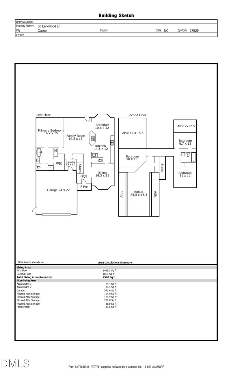 58 Larkwood Ln, Garner, NC 27529