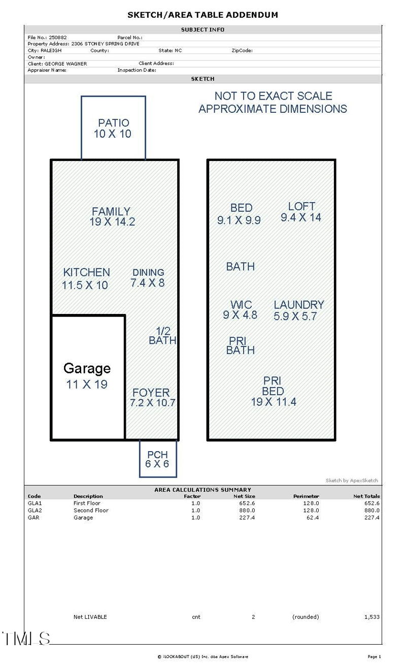 5801 Forest Point Rd, Raleigh, NC 27610