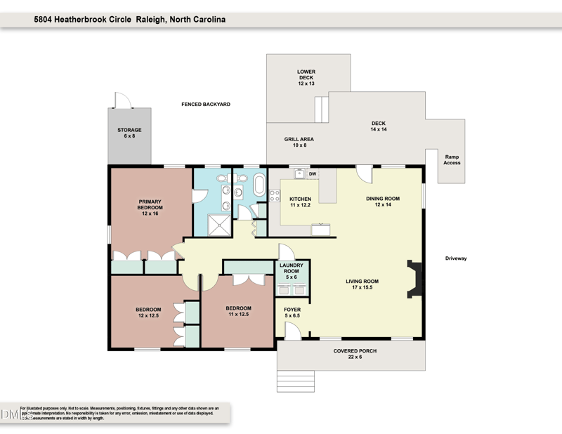 5804 Heatherbrook Cir, Raleigh, NC 27612