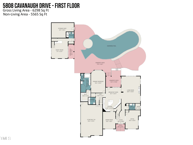 5808 Cavanaugh Dr, Raleigh, NC 27614