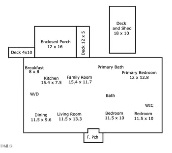 5812 Shamrock Rd, Durham, NC 27713
