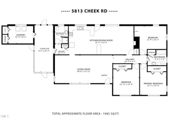 5813 Cheek Rd, Durham, NC 27704