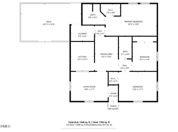 5869 Deans St, Bailey, NC 27807