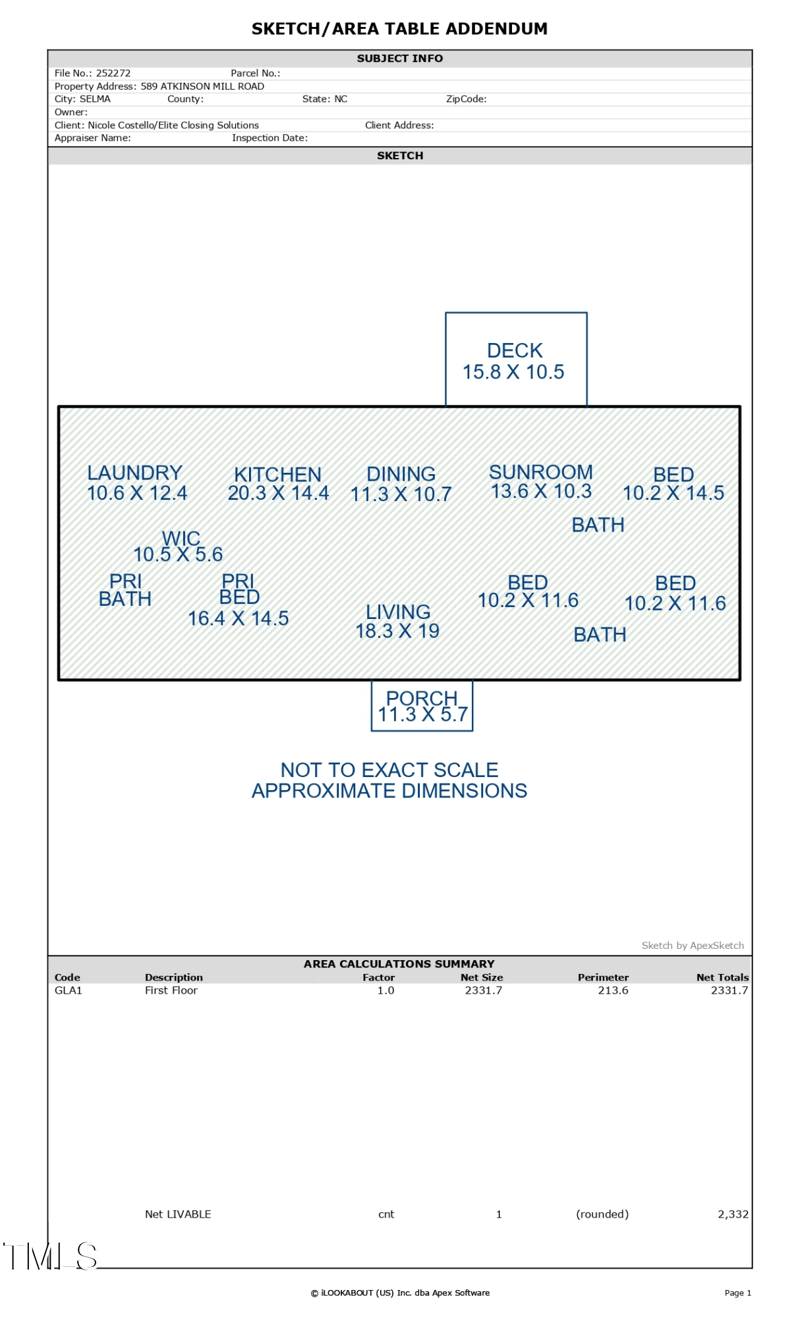 589 Atkinson Mill Rd, Selma, NC 27576