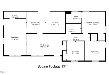 5909 Spinner Rd, Hope Mills, NC 28348