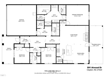 591 Atwood Dr, Clayton, NC 27520