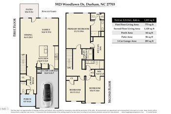5923 Woodlawn Dr, Durham, NC 27703