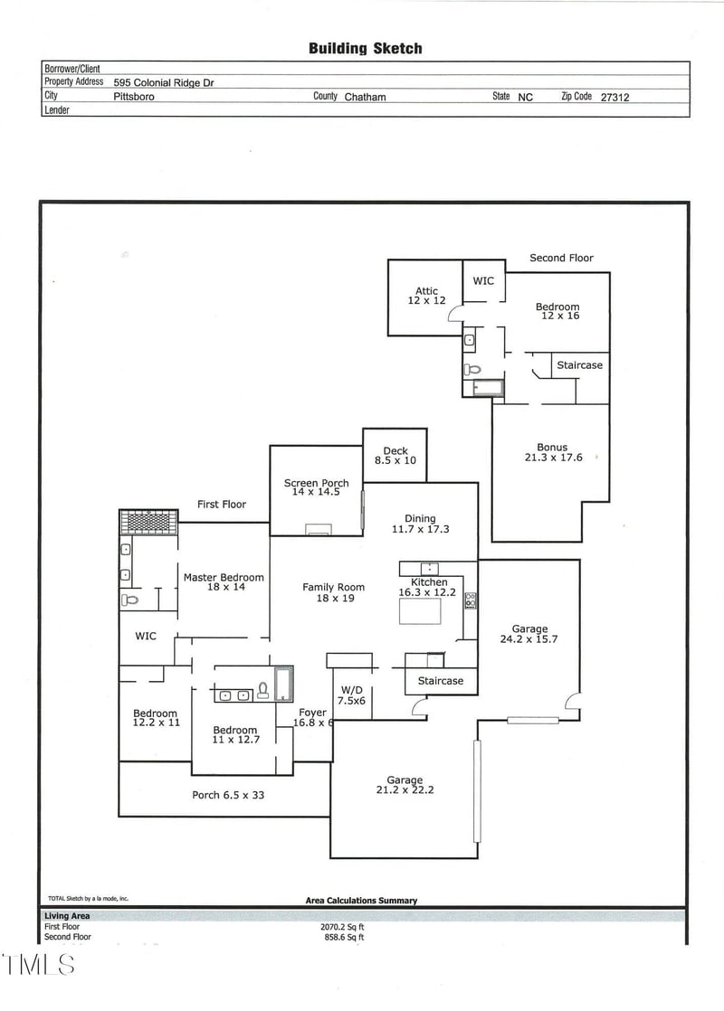595 Colonial Ridge Dr, Pittsboro, NC 27312
