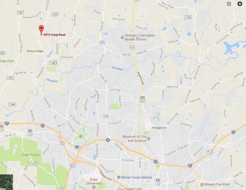5972 Craig Rd Lot 1, Durham, NC 27712