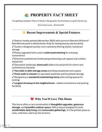 6 Currituck Ln, Durham, NC 27703