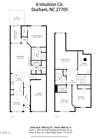 6 Intuition Cir, Durham, NC 27705