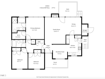 6 Stone Mill Pl, Durham, NC 27712