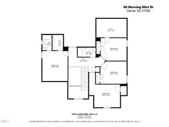 60 Morning Mist Dr, Garner, NC 27529