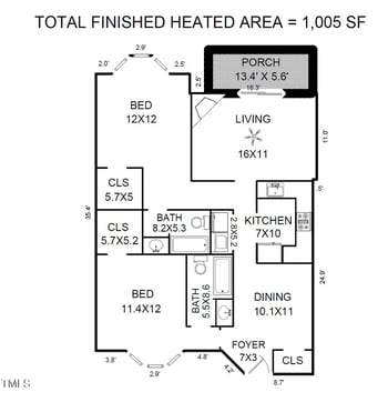 600 Audubon Lake Dr #4b11, Durham, NC 27713