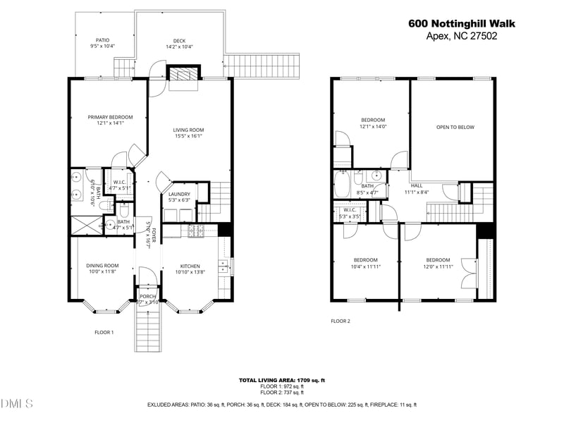 600 Nottinghill Walk, Apex, NC 27502