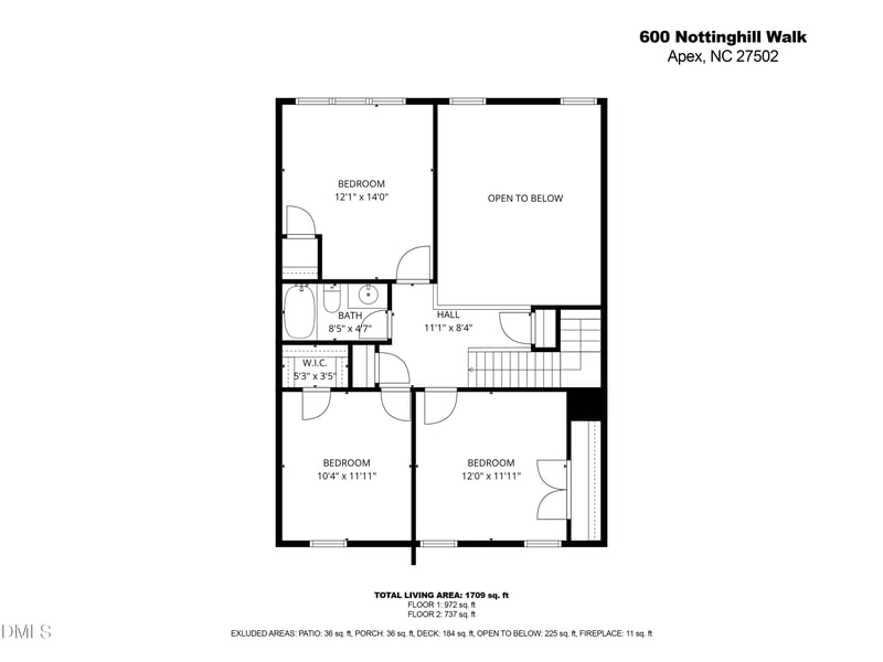 600 Nottinghill Walk, Apex, NC 27502