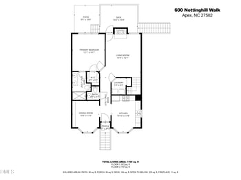 600 Nottinghill Walk, Apex, NC 27502
