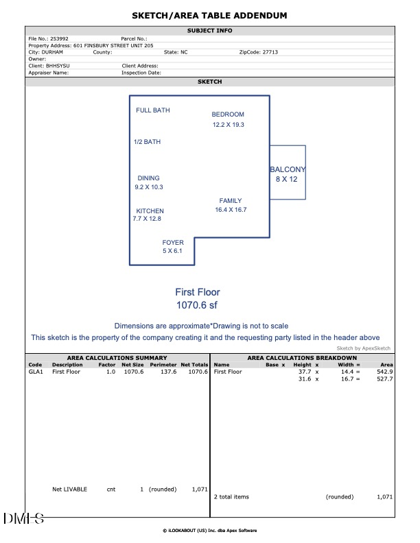 601 Finsbury St #205, Durham, NC 27703