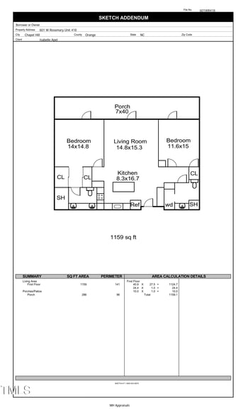 601 Rosemary St #418, Chapel Hill, NC 27516