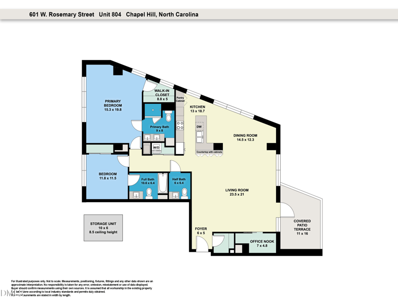 601 Rosemary St #804, Chapel Hill, NC 27516