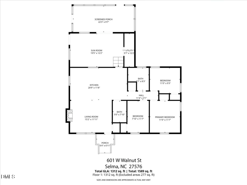 601 Walnut St, Selma, NC 27576