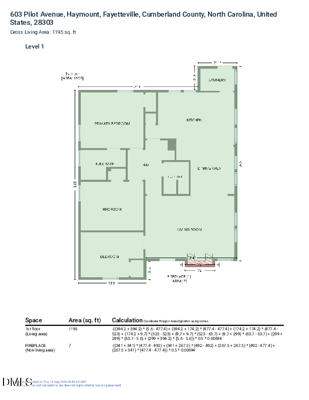 603 Pilot Ave, Fayetteville, NC 28303