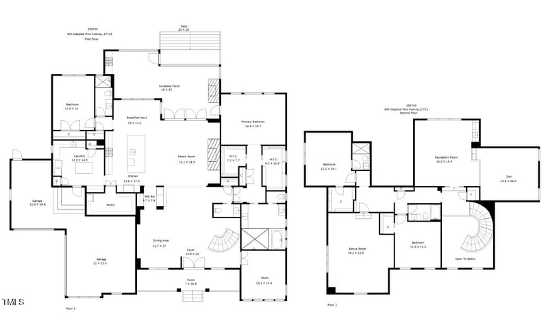 604 Dappled Pine Ave, Durham, NC 27713