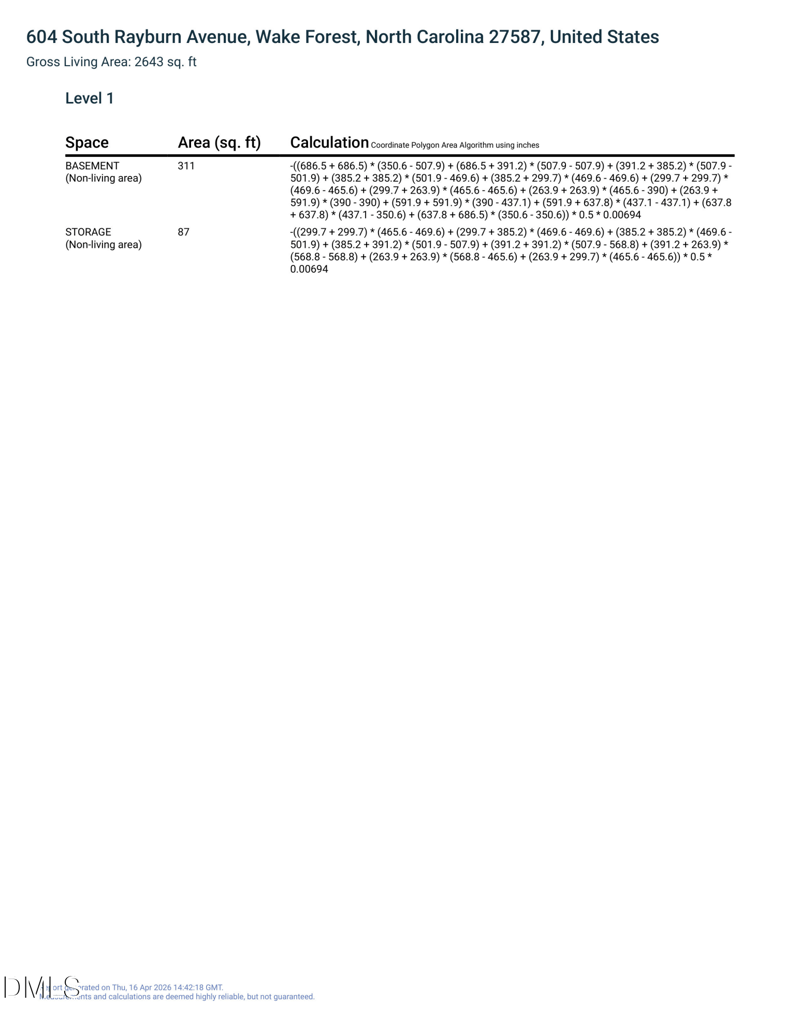 604 Rayburn Ave, Wake Forest, NC 27587