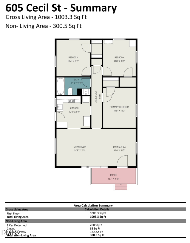 605 Cecil St, Durham, NC 27707