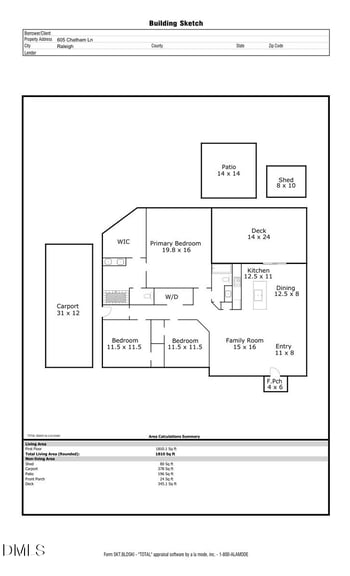 605 Chatham Ln, Raleigh, NC 27610