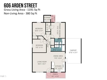 606 Arden St, Burlington, NC 27215