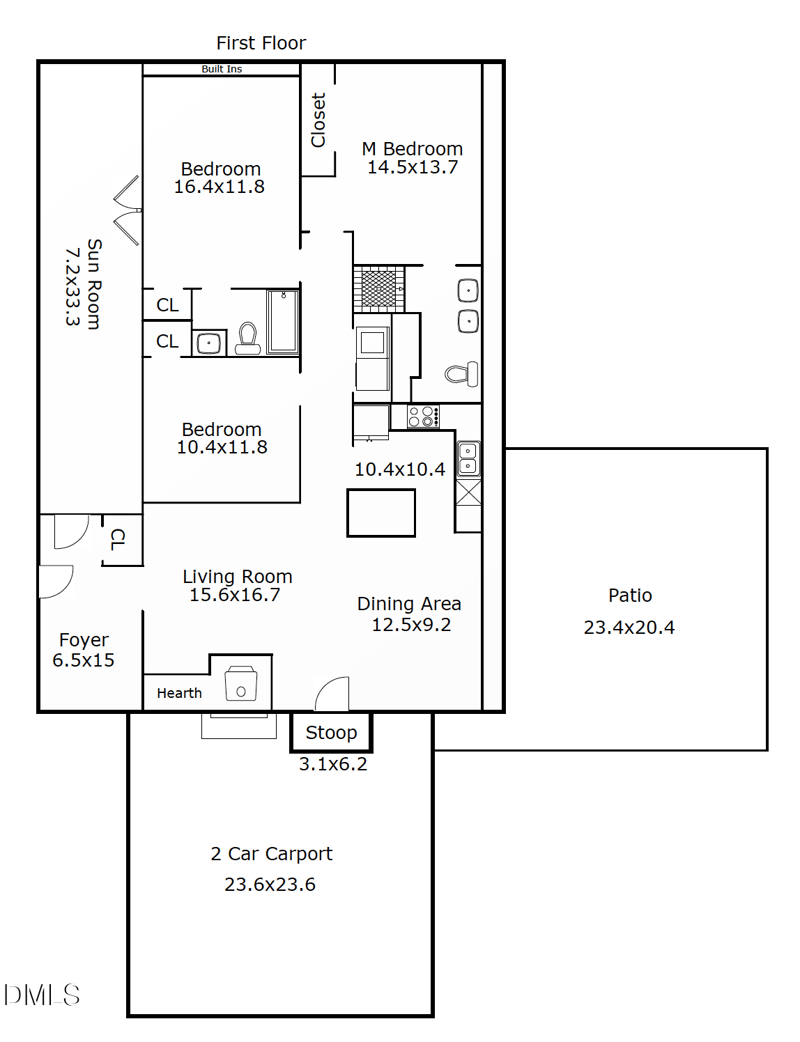 606 Greentree Dr, Hillsborough, NC 27278