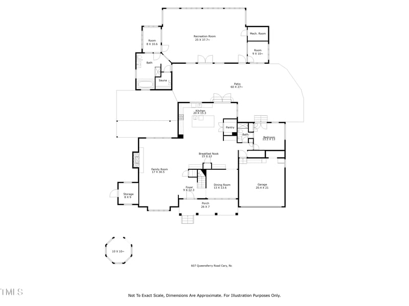 607 Queensferry Rd, Cary, NC 27511