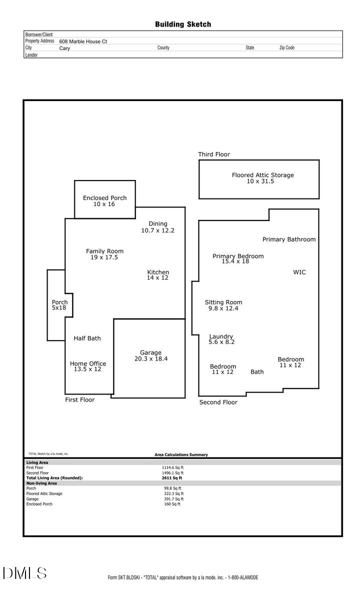 608 Marble House Ct, Cary, NC 27519