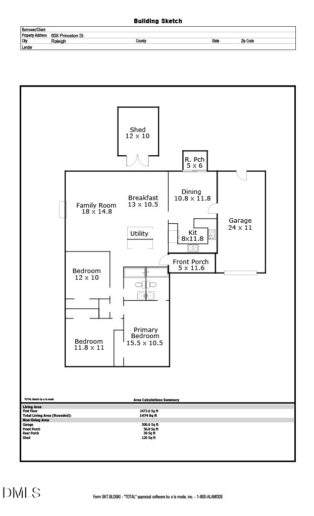 608 Princeton , Raleigh, NC 27609