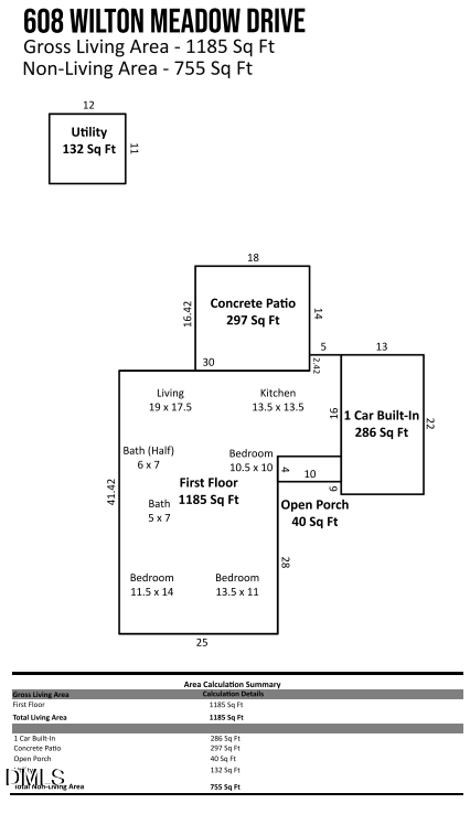 608 Wilton Meadow Dr, Garner, NC 27529
