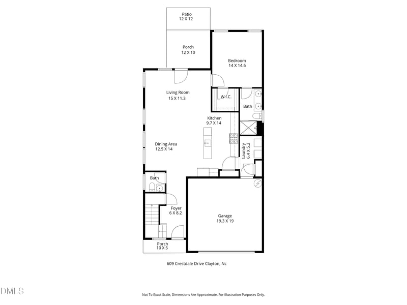 609 Crestdale Dr, Clayton, NC 27520