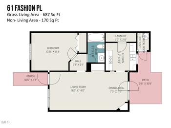61 Fashion Pl, Durham, NC 27705