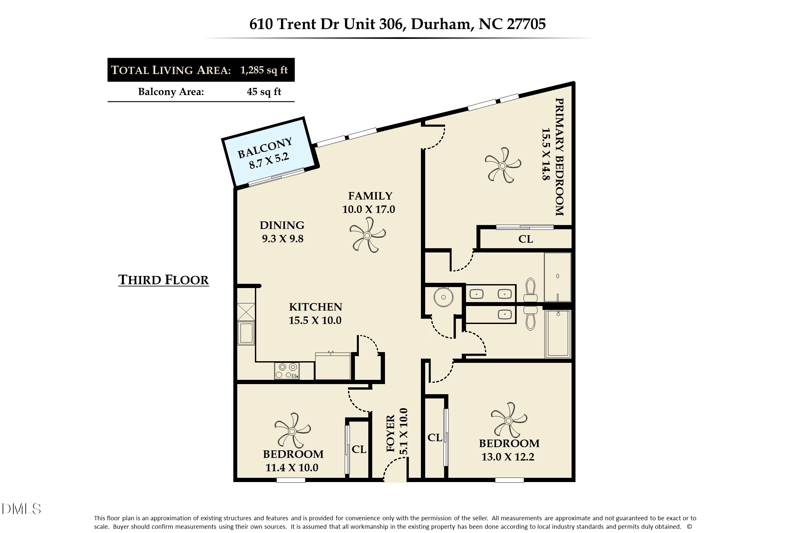 610 Trent Dr #306, Durham, NC 27705