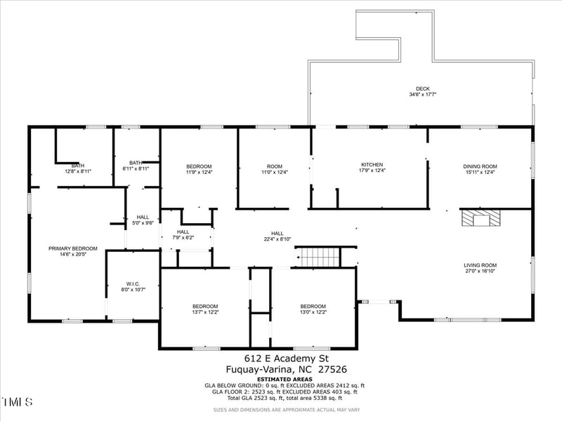 612 Academy St, Fuquay Varina, NC 27526