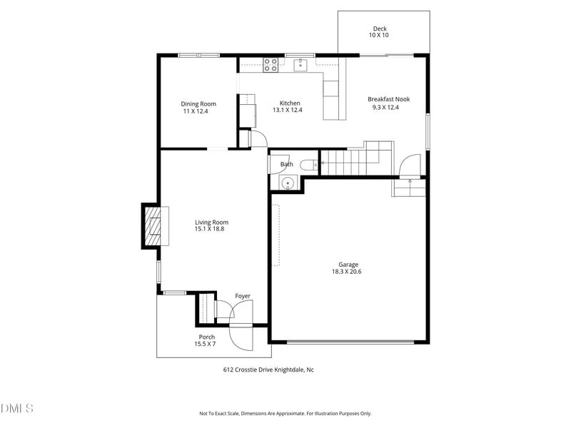 612 Crosstie St, Knightdale, NC 27545