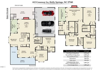 612 Crossway Ln, Holly Springs, NC 27540