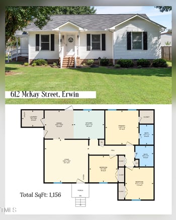 612 Mckay St, Erwin, NC 28339