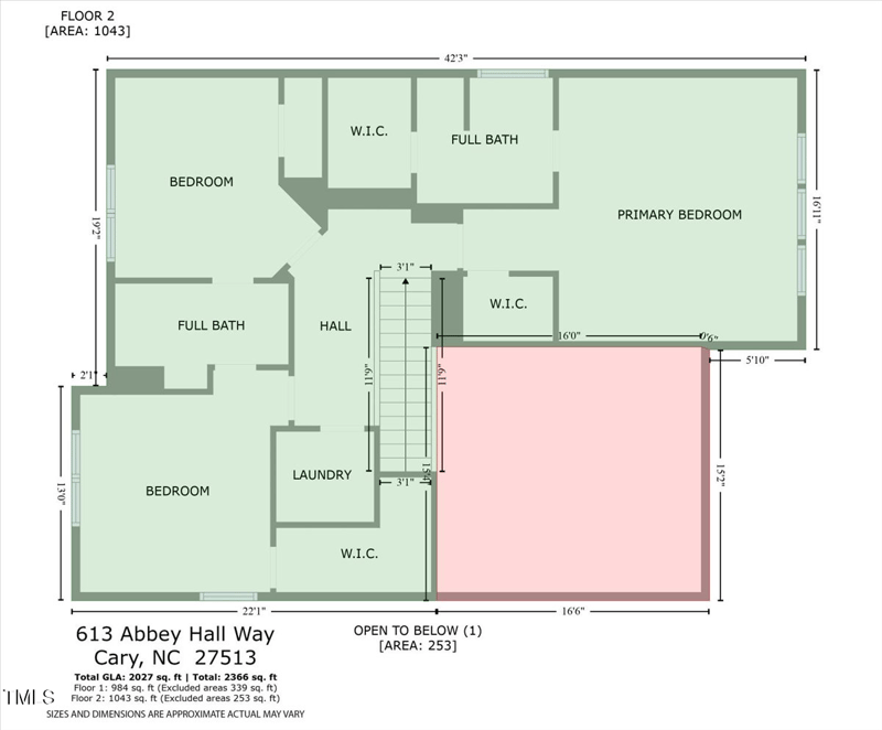613 Abbey Hall Way, Cary, NC 27513