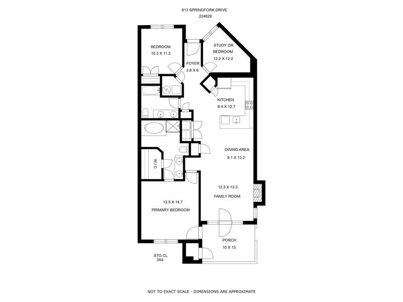 613 Springfork Dr #613, Cary, NC 27513