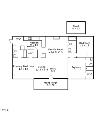6133 Heath Hawkins Ct, Willow Springs, NC 27592