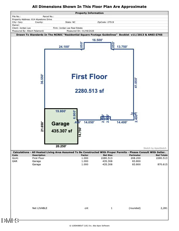 614 Aylestone Dr, Cary, NC 27519