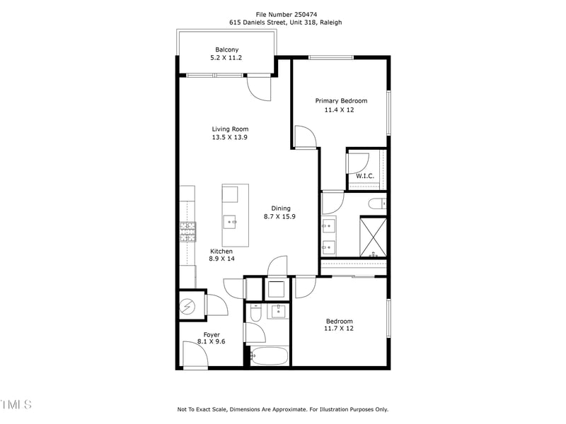 615 Daniels St #318, Raleigh, NC 27605