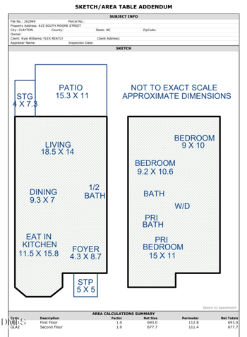 615 Moore St, Clayton, NC 27520